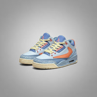 JORDAN RETRO 3 BLUE ORANGE