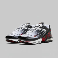 NIKE AIR MAX PLUS WHITE RED