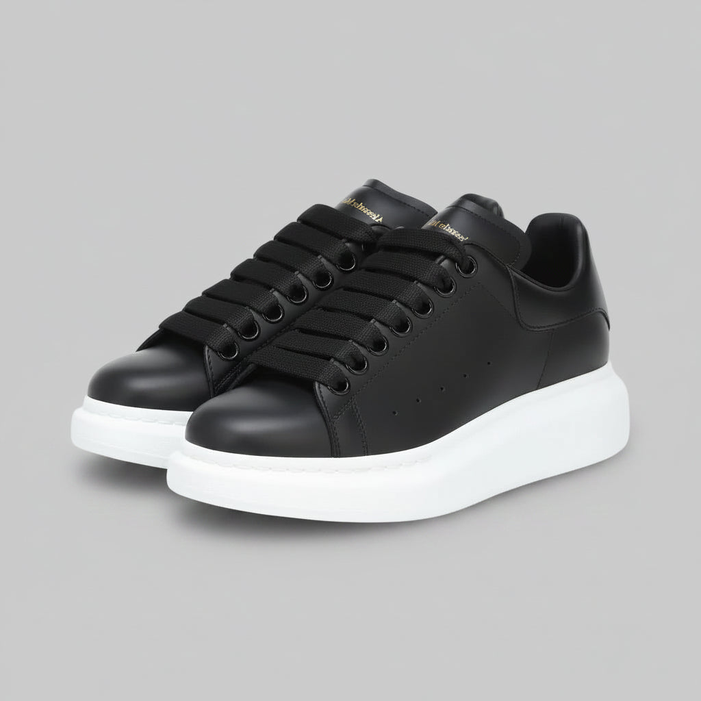 ALEXANDER MCQUEEN WHITE BLACK