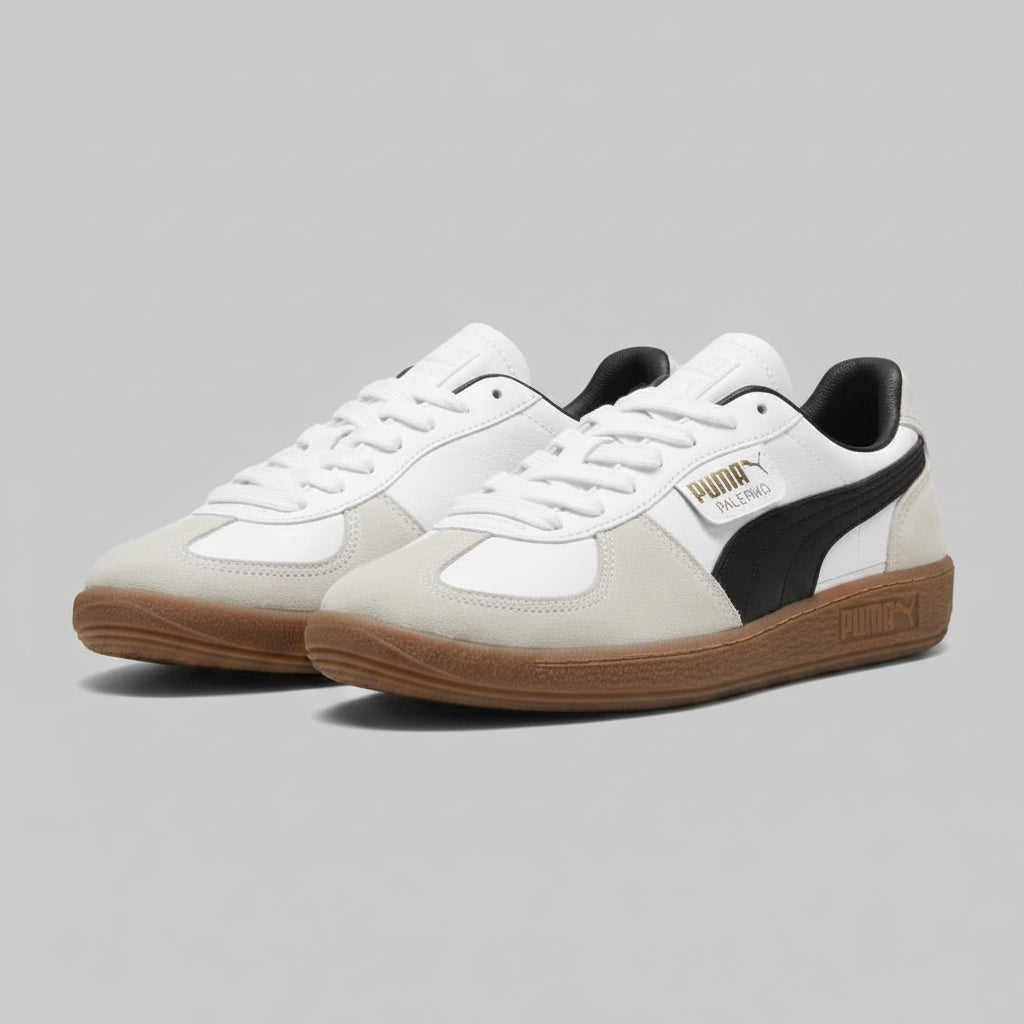 PUMA PALERMO WHITE BLACK