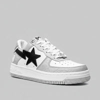 BAPE STA WHITE BLACK