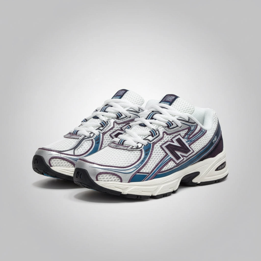 NEW BALANCE 740 WHITE PURPLE BLUE