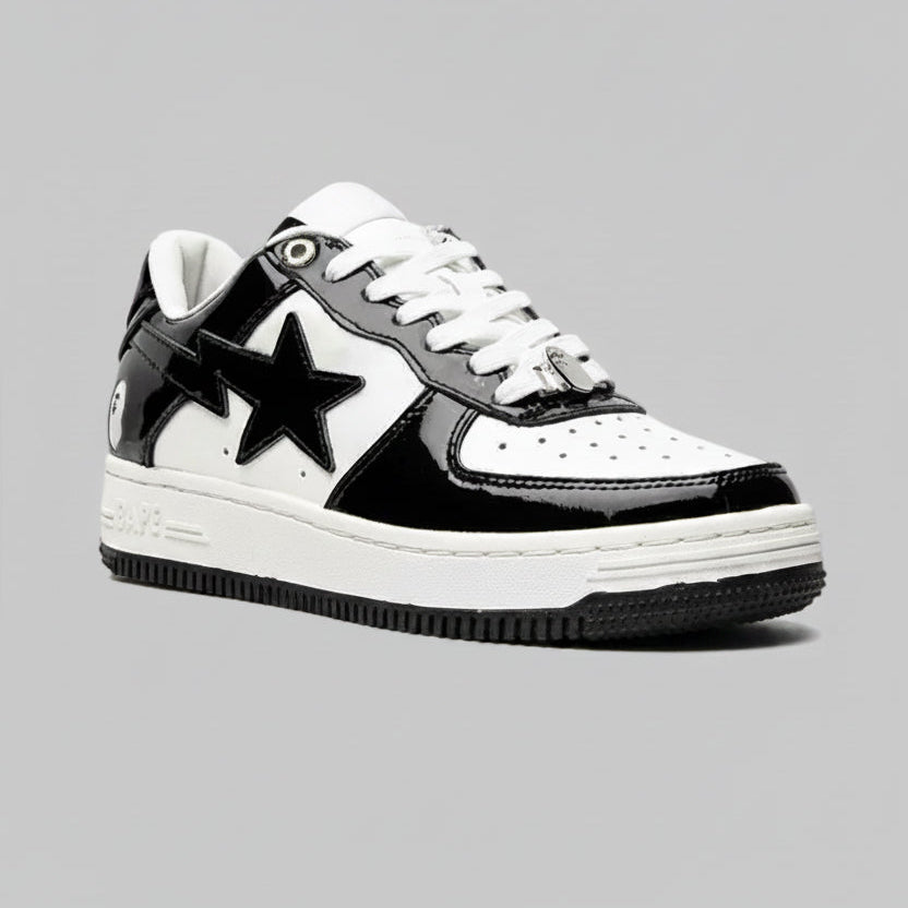 BAPE STA BLACK PATENT