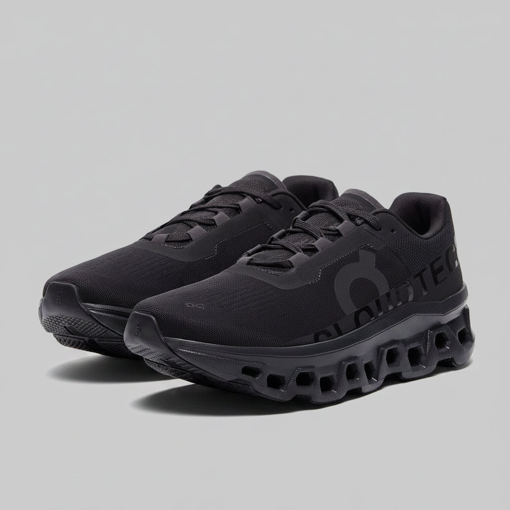ON CLOUDMONSTER ALL BLACK